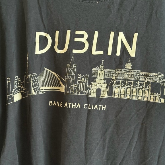 Fox Navy Graphic Dublin Skyline Tee - Picture 2 of 5